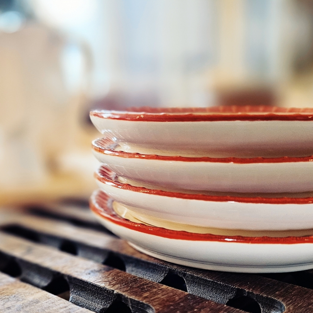 Fall Leaves MWW Set Of 4 Mini Plates - Picture 6 of 6